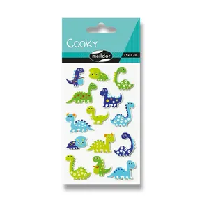 Aufkleber Maildor 3D-Cookie-Dinosaurier